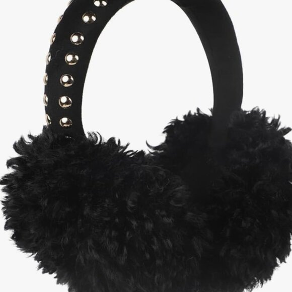 Women Plush Studded Earmuffs